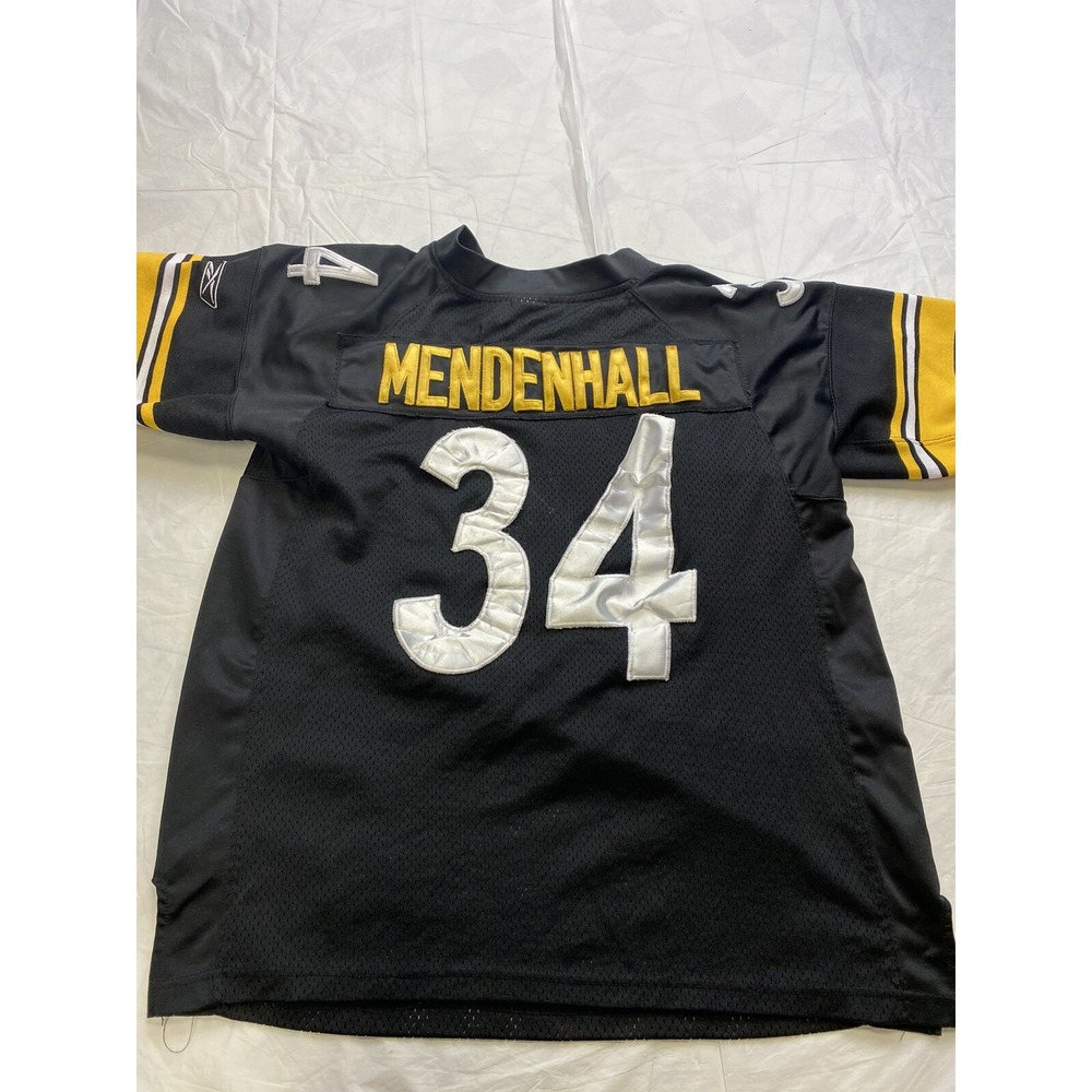 Pittsburgh Steelers Size 48 REEBOK ON-FIELD #34 MENDENHALL Black Jersey